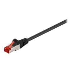 Goobay CAT 6 SFTP PiMF 15m Patch Cable Black - High-Speed, Reliable Connectivity for Ultimate Performance